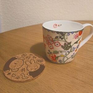Set of 2 Miffy Mug & Boris/Miffy coaster limited Exclusive  Japan Cath Kidston